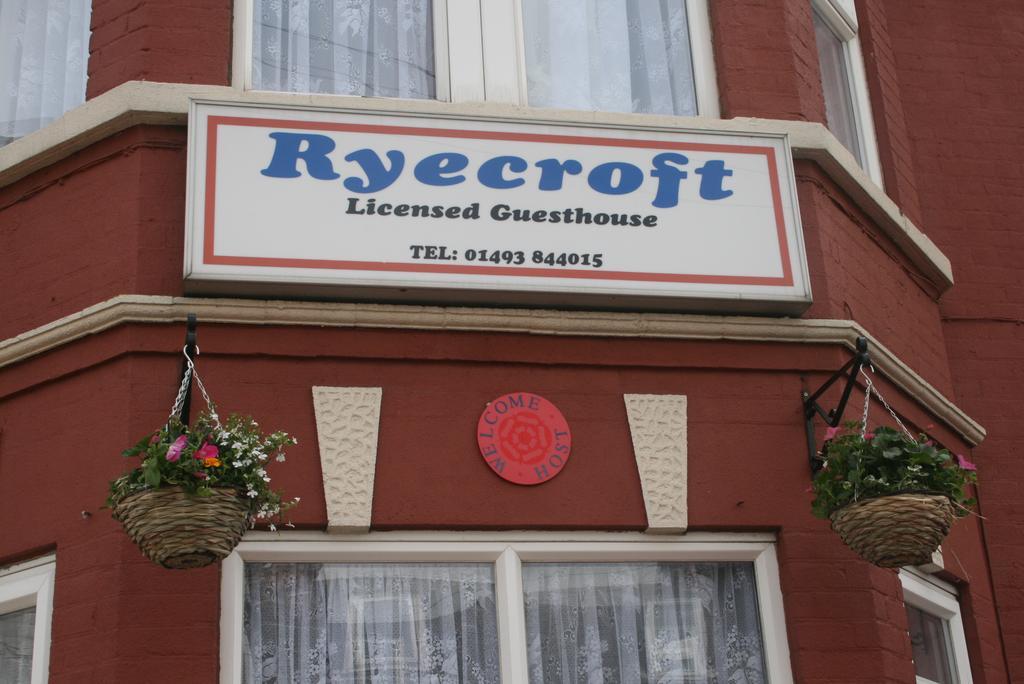 Hotel The Ryecroft Great Yarmouth Exterior foto