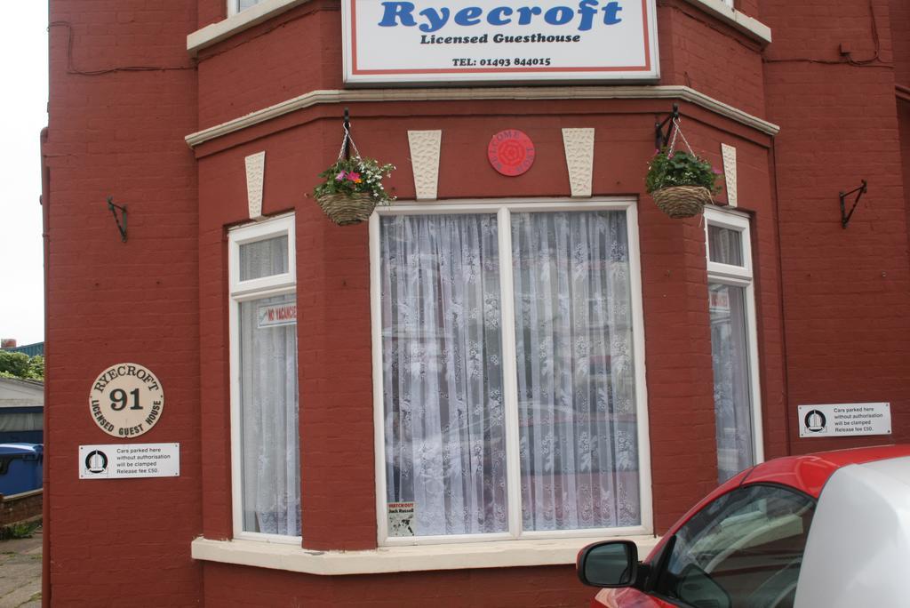 Hotel The Ryecroft Great Yarmouth Exterior foto
